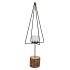 T-LIGHT TREE STAND 13X13X55CM NM