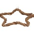 WREATH VINE TWISTED STAR ASS 25X25X2CM NM