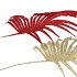 PICK SHINE PALM RED/GOLD 36CM ASS P/12 NM