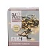 LED LIGHT CHAIN 96 BO WARM WHITE TIMER