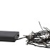 LED LIGHT CHAIN BLACK CLUSTER 100 LAMPS