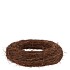 WREATH ELM BRANCHES BROWN 30X8CM