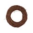 WREATH ELM BRANCHES BROWN 40X10CM