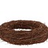 WREATH ELM BRANCHES BROWN 50X14CM