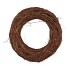 WREATH ELM BRANCHES BROWN 50X14CM