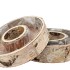NATURE BIRCH PLANTER ROUND S/2 30&35CM