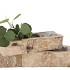 NATURE BIRCH PLANTER RECTANGLE S/2 25X6X5 / 34X10X7CM