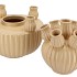 AMSTERDAM SAND TULIP VASE SET 28X38CM