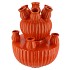AMSTERDAM ORANGE TULIP VASE SET 28X38CM