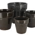 EBBI MOSS BLACK POT GLAZE 14X14CM