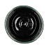 JAVEA CILINDER POT GLAZED GREEN 17X15CM