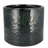 JAVEA CILINDER POT GLAZED GREEN 20X18CM
