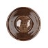 EBBI MOSS BROWN POT GLAZE 17X17CM