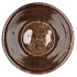 EBBI MOSS BROWN POT GLAZE 25X25CM