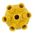 AMSTERDAM YELLOW TULIP VASE 18X17CM
