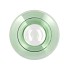 MIRA GREEN GLASS CONE NECK SPHERE VASE 20X20X21CM