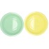 ZINC BASIC PASTEL GREEN/YELLOW BOWL 24X9CM