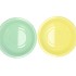 ZINC BASIC PASTEL GREEN/YELLOW BOWL 26X9CM