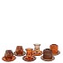 BICOLORE CANDLE H EARTHY TERRA MIX ASS P/1 8,5X6,5CM NM