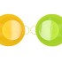 ZINC BASIC YELLOW/GREEN EARS BUCKET 27X20CM