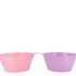 ZINC BASIC LILA/PINK EARS BOWL 25X12CM