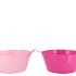 ZINC BASIC FUCHSIA/PINK EARS BOWL 30X14CM