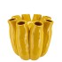 LUNA YELLOW TUBE VASE 19X19CM NM