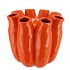 LUNA ORANGE TUBE VASE 24X24CM NM