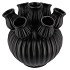 AMSTERDAM BLACK TULIP VASE 20X20CM