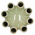 LUNA PISTACHE TUBE VASE 28X28CM