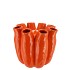 LUNA ORANGE TUBE VASE 16X16CM NM