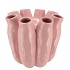LUNA LIGHT PINK TUBE VASE 24X24CM NM