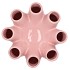 LUNA LIGHT PINK TUBE VASE 28X28CM NM