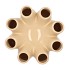 LUNA SAND TUBE VASE 24X24CM NM
