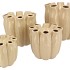 LUNA SAND TUBE VASE 28X28CM NM