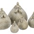 CONCRETE FARM GREY HEN 22X23X24CM NM