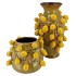FRUIT LEMON OLIVE GREEN VASE 24X38CM NM