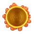 FRUIT MANDARIN YELLOW CILINDER 21X31CM NM