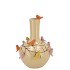 BIRD SAND VASE TUBE 16X17CM NM