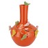BIRD VASE ORANGE TUBE 26X33CM NM