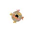 BIRD VASE PISTACHE TUBE 13X15CM NM