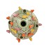BIRD VASE PISTACHE BUBBLES 23X25CM
