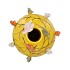 BIRD VASE YELLOW TUBE 20X25CM NM