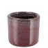JAVEA CILINDER POT GLAZED PINK 9X9CM