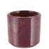JAVEA CILINDER POT GLAZED PINK 11X11CM