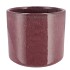 JAVEA CILINDER POT GLAZED PINK 20X18CM
