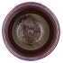 JAVEA CILINDER POT GLAZED PINK 26X23CM