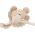 PLUCHE BUNNY NATURAL MIX ASS 17X14X38CM NM