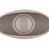 CERAMIC TAUPE MATT POT ORCHID 28X17CM