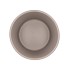 CERAMIC TAUPE MATT POT ORCHID 14X12,5CM